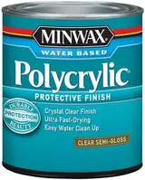 Minwax 244444444 Polycrylic Water Based Protective Finish
