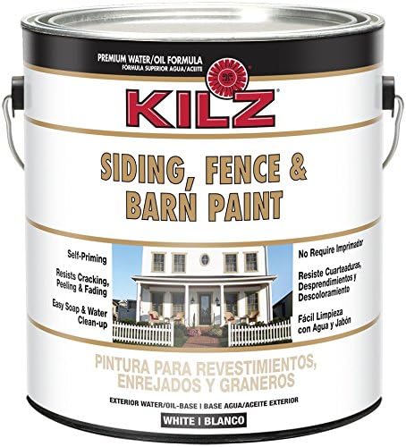 KILZ Exterior Siding, Fence, and Barn Paint
