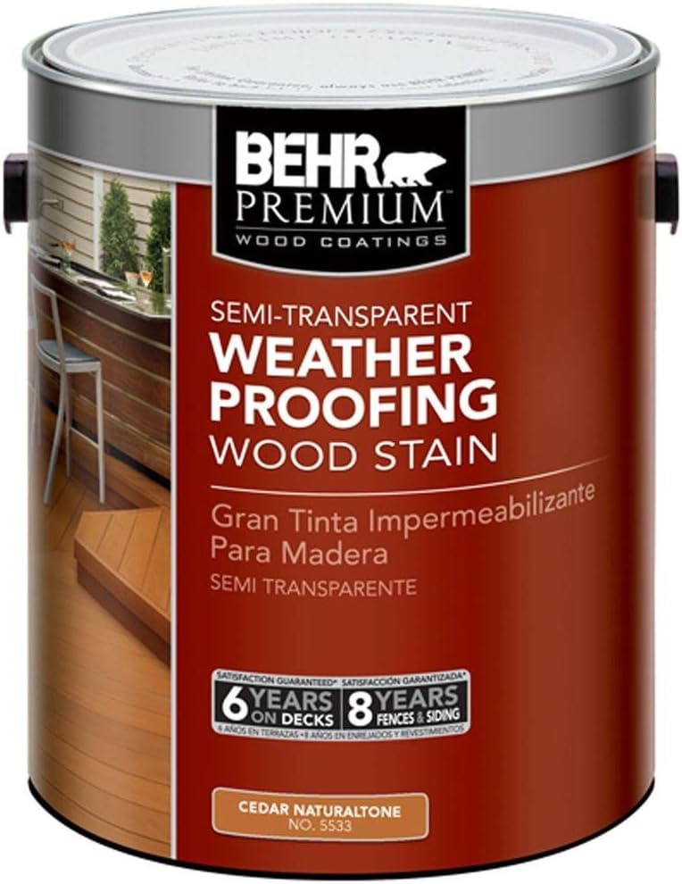 BEHR Premium 1 Gal. #ST-533 Waterproofing Stain and Sealer