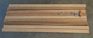 One-Piece Folding Picnic Table out of 2×4 Lumber : materials