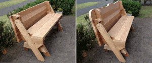 One-Piece Folding Picnic Table Out of 2x4 Lumber : start 2