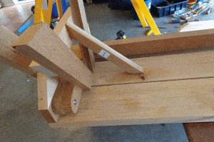 One-Piece Folding Picnic Table out of 2×4 Lumber : step 15