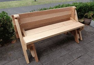 One-Piece Folding Picnic Table out of 2×4 Lumber : step 16a