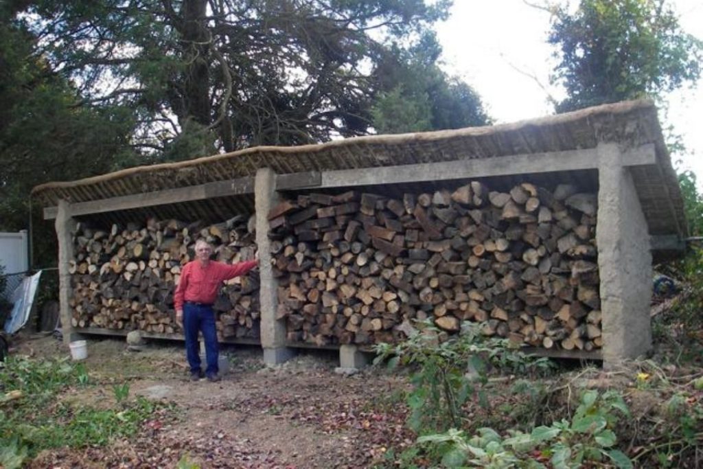 8 cord wood shed best sale