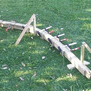 Arched Garden Bridge : Arch Beam