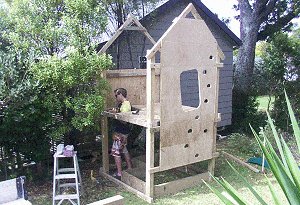 Kid's Play Fort : Playfort Construction