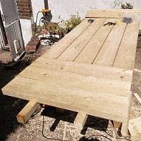 expandable picnic table small 18