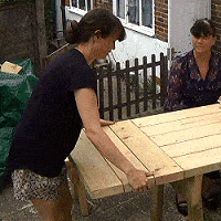 expandable picnic table small 22