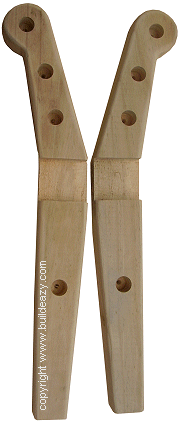the bed end bench legs