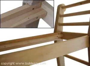 Hall or Bed End Bench : Add the Seat Supports