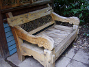 bench at melborne zoo