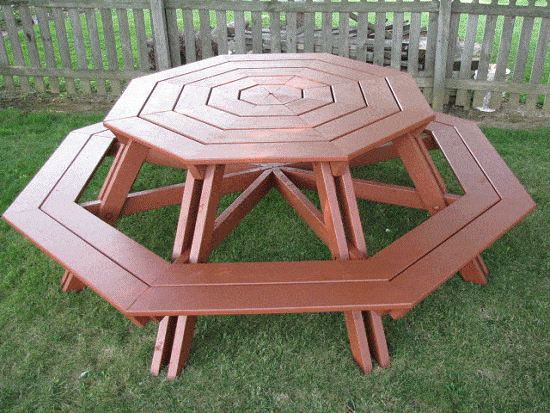 How to build an octagonal picnic table | BuildEazy