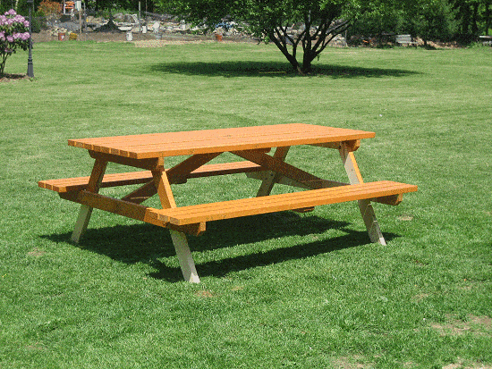 How to build a large traditional picnic table | BuildEazy