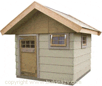 Diy Strong Playhouse Built Like A Real House Free Plans And